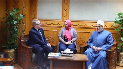 وكيل الأزهر يستقبل منسق المجلس الأوروبي لمكافحة الإرهاب لبحث سبل التعاون المشترك