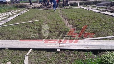 إزالة التعديات على الأراضي الزراعية بمطوبس في كفرالشيخ 