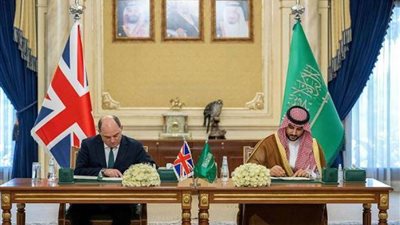السعودية وبريطانيا توقعان إعلان نوايا بشأن مشاركة المملكة في برنامج القدرات الجوية المستقبلية