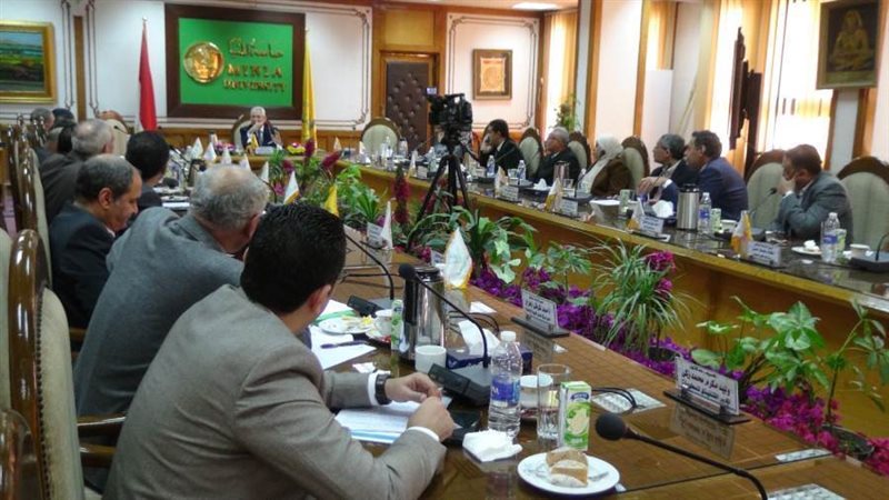 مجلس جامعة المنيا