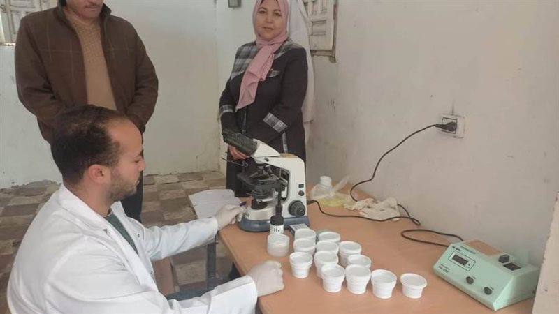 قافلة سكانية بقرية