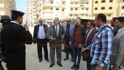 محافظ كفر الشيخ يقود حملة لإزالة الإشغالات ومتابعة المشروعات الخدمية