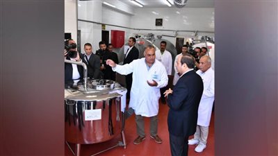 الرئيس السيسي خلال افتتاح مشروعات تنموية بمحافظة المنيا