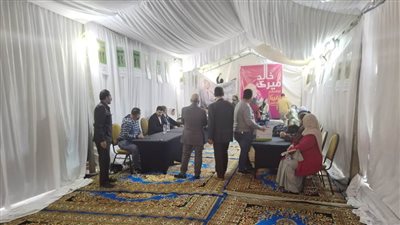 خالد ميرى اول الحضور بالتسجيل فى كشوف عمومية الصحفيين 