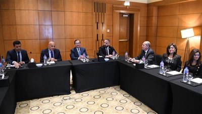 وزير البترول يبحث مع لجنة البترول بغرفة التجارة الأمريكية مجالات التعاون المشترك