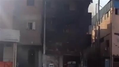 نشوب حريق هائل في مخبز بالدقهلية 