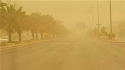 عواصف ترابية ورياح محملة بالأتربة بشمال سيناء