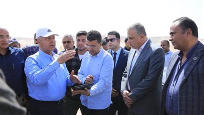 وزير النقل يتفقد مسار القطار الكهربائي السريع بنطاق محافظة سوهاج