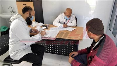 الكشف على 1025 مواطنًا بقافلة طبية شاملة ضمن 