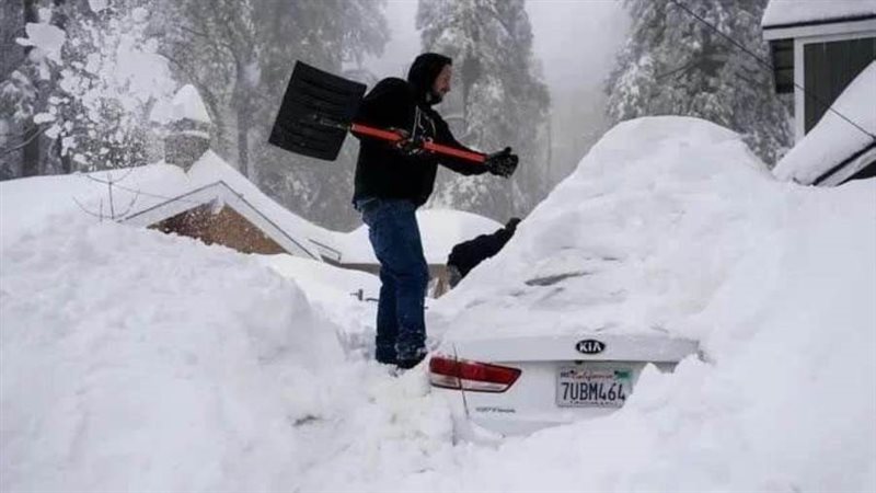 الثلوج تغطي كل شىء