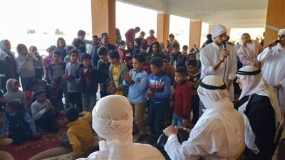 الحسنة تستقبل القافلة الثقافية لنشر الوعي الثقافي وإحياء التراث السيناوي 