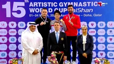 برونزية المراغي بكأس العالم للجمباز درس للتركي المجنس آدم أصيل 