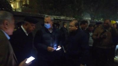 محافظ القليوبية ومدير الأمن يتابعان حادث انحراف قطار منوف بقليوب