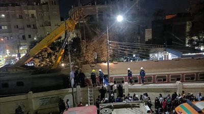محافظ القليوبية: وفاة 4 وإصابة 23 مواطنًا في حادث قطار قليوب