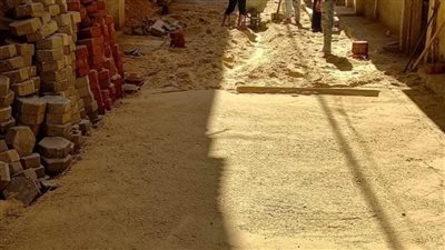   ٣ ملايين جنيه لرفع كفاءة الحارات والأزقة بمدينة المنيا