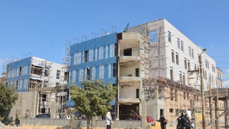 الأعمال بمستشفى طوخ