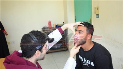 فحص وعلاج 1692 حالة بقافلة طبية لجامعة كفر الشيخ ضمن 