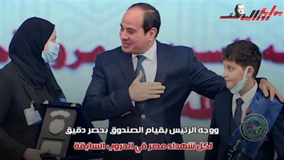 الرئيس عبدالفتاح السيسي يأمر بصرف  حافز مادي استثنائي