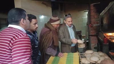 تحرير 30 محضرًا للمخابز البلدية المخالفة بقرى أبو قرقاص بالمنيا