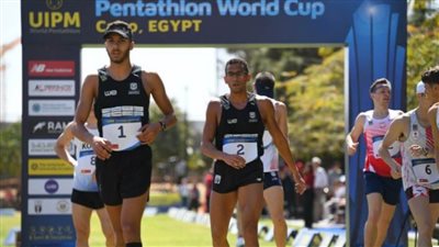 شعبان والجندي يتأهلان لنهائي كأس العالم للخماسي الحديث عن التصفية الأولى