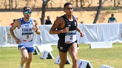 أحمد الجندي يتوج بذهبية كأس العالم للخماسي الحديث بالقاهرة