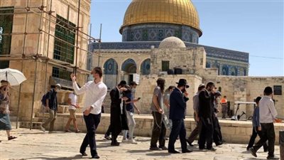 مستوطنون إسرائيليون يقتحمون باحات 