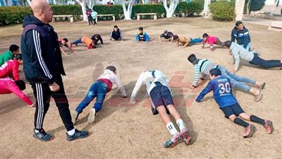 ممارسة الرياضة في الحدائق والمتنزهات العامة بكفر الشيخ