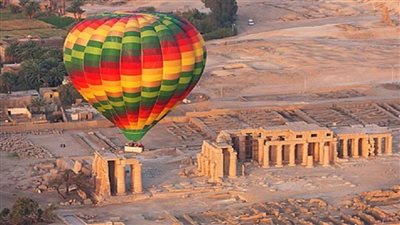 إلغاء 40 رحلة بالون طائر في الأقصر بسبب سرعة الرياح وسوء الأحوال