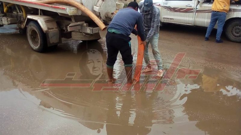 رفع مياه الأمطار