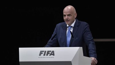 إنفانتينو عقب إعادة انتخابه رئيسا لـ 