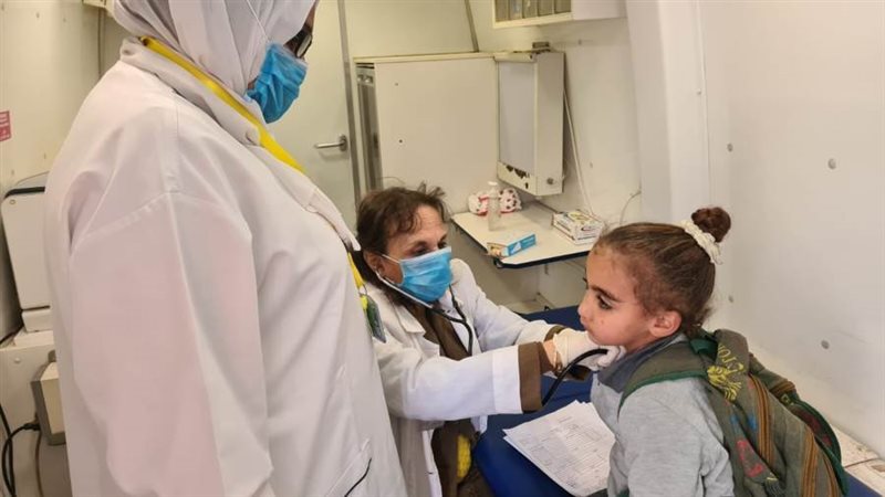 قافلة طبية بقرية