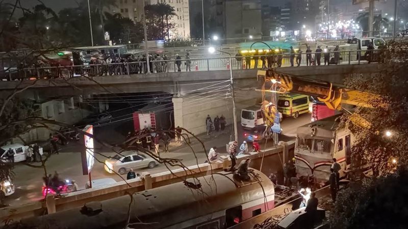 حادث قطار قليوب