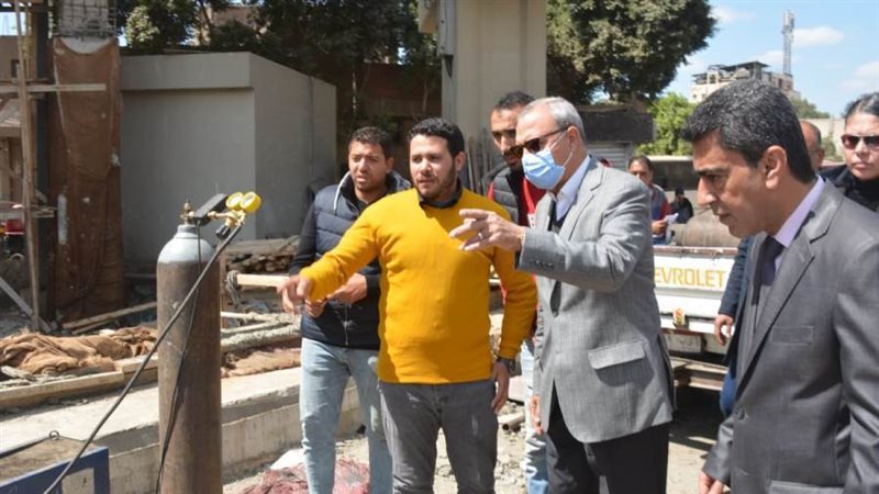 متابعة أعمال صيانة