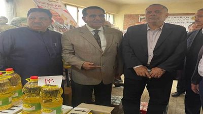 الشعب الجمهوري يقيم معارض للسلع الغذائية وشوادر لحوم بالهرم وكرداسة وأبوالنمرس بالجيزة