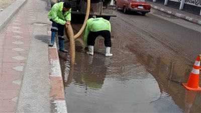 سقوط أمطار متوسطة بمدن ومراكز محافظة البحيرة