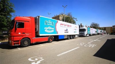 محافظ سوهاج يتفقد قافلة صندوق  تحيا مصر لدعم الأسر الأولى بالرعاية خلال شهر رمضان