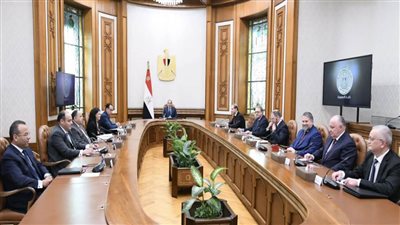 الرئيس السيسي يستقبل وفدا روسيا رفيع المستوى