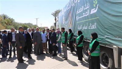 محافظ الوادي الجديد يعلن بدء توزيع ١٠ آلاف كرتونة مواد غذائية للأسر الأولى بالرعاية