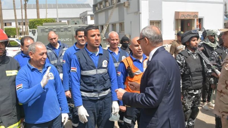 جانب من المناورة