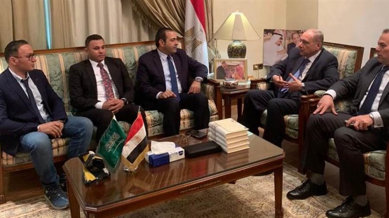 وفد اتحاد شباب المصريين