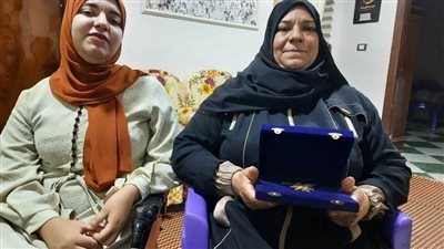 الأم المثالية بالشرقية بعد تكريمها من رئيس الجمهورية: