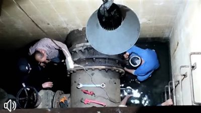 الوحدة المحلية لمركز الداخلة.. الانتهاء من صيانة محطة المعالجة بقرى المعصرة 