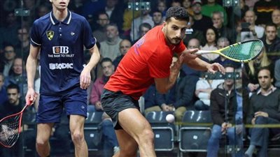 لاعب وادي دجلة مازن هشام يصعد لنصف نهائي بطولة أوبتاسيا للإسكواش