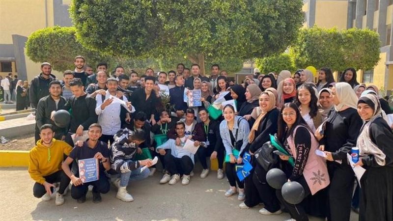 احتفالات جامعة بنى