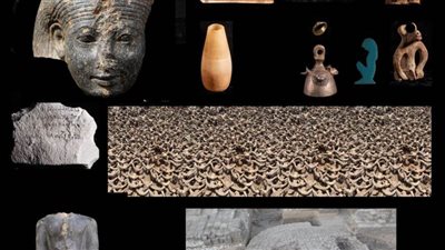 كشف جديد بمعبد رمسيس الثاني بأبيدوس