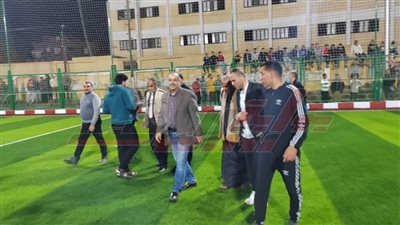 افتتاح الملعب الخماسي بمركز شباب سنهور المدينة بكفر الشيخ