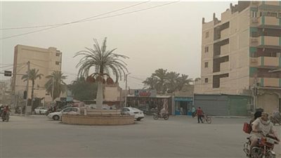 استمرار موجة الطقس السيئ وهبوب الرياح الشديدة لليوم الثاني في الوادي الجديد