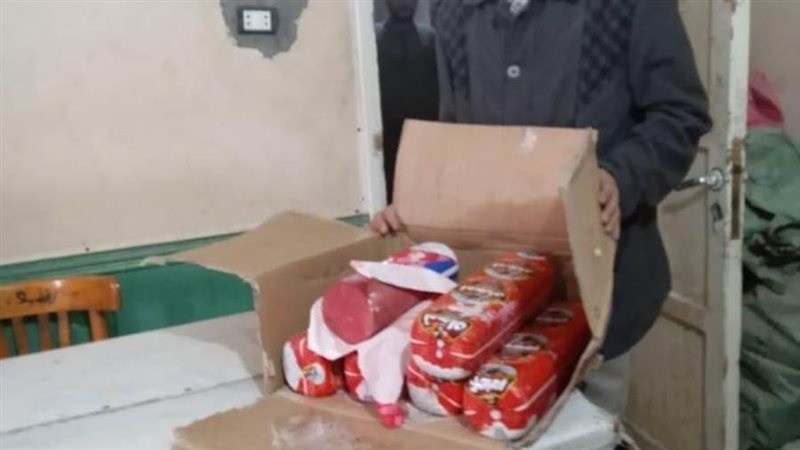 لحوم مصتعة غير صالحة