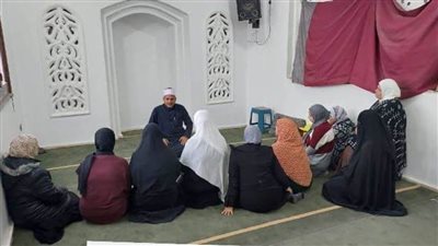 أئمة أوقاف شمال سيناء يؤدون أول درس للسيدات اليوم