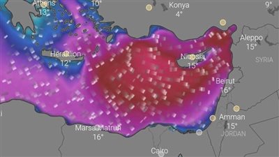 عاجل.. الأرصاد الجوية تصدر إنذارًا بحريًا خاصًا بالبحر المتوسط